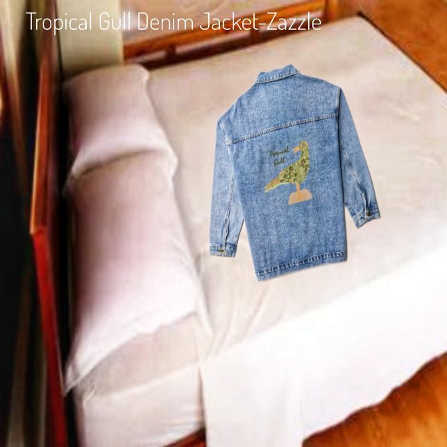 Tropical Gull Denim Jacket (Creator Uploaded)