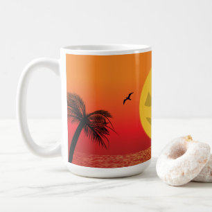 Tropical Halloween Coffee Mug
