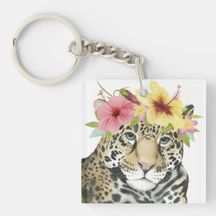 Tropical Halo   Sweet Cheetah Key Ring