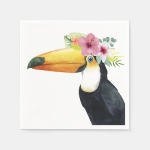 Tropical Halo - Toucan Napkin