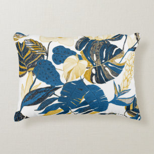 Tropical Hand Drawn: Creative Seamless Pattern Decorative Cushion