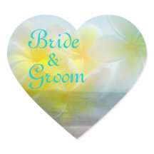 Tropical Haven Bride & Groom Plumeria Wedding