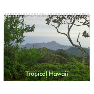 Tropical Hawaii Calendar