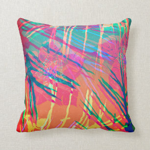 Tropical Hawaii Pattern Cushion