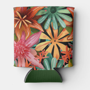 tropical/Hawaiian/floral/flower Can Cooler