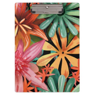 tropical/Hawaiian/floral/flower Clipboard