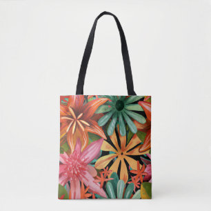 tropical/Hawaiian/floral/flower Tote Bag