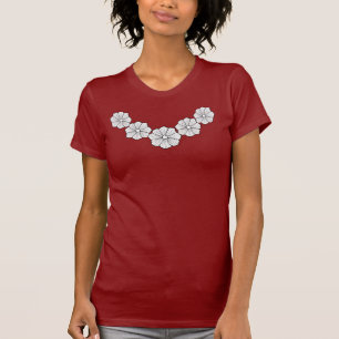 Tropical Hawaiian Hawaii Women's Flower T-Shirt