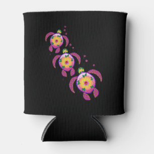 Tropical Hawaiian Honu Turtles Can Cooler