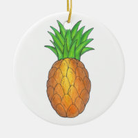 Tropical Hawaiian Island Pineapples Fruit Welcome