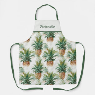 Tropical Hawaiian Pineapple Fruit Apron