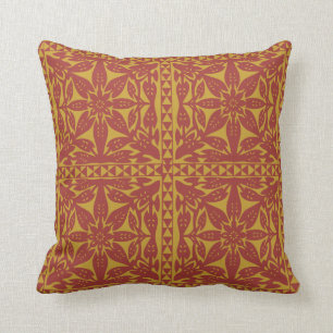 Tropical Hawaiian Quilt 20"x20" Pillow