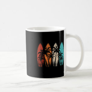 Tropical Hawaiian Surfboards Tropical Palm Tree Be Coffee Mug