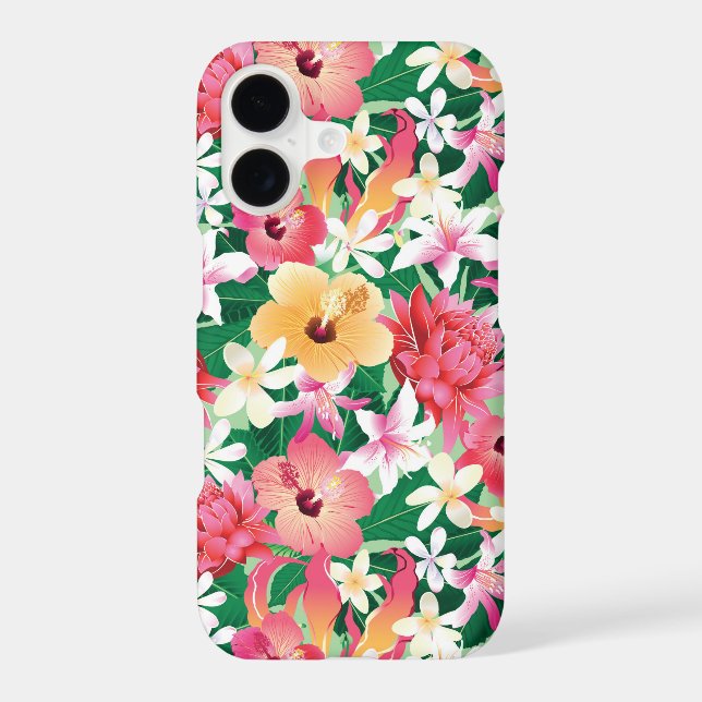 Tropical Hibiscus Floral Pattern 2 (Back)