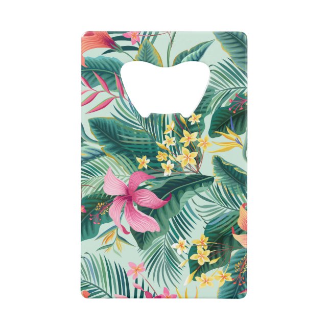 Tropical Hibiscus: Floral Seamless Pattern (Front)