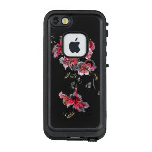 Tropical hibiscus flowers LifeProof FRÄ’ iPhone SE/5/5s case