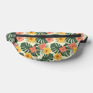 Tropical Hibiscus Garden Bum Bags