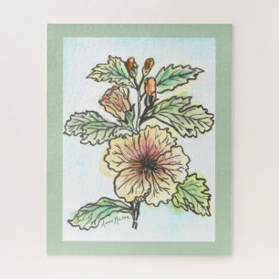 Tropical Hibiscus Jigsaw Puzzle