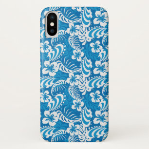 Tropical Hibiscus Pattern iPhone X Case