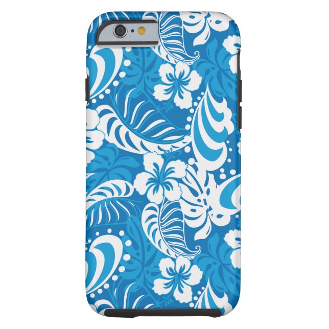 Tropical Hibiscus Pattern Case-Mate iPhone Case (Back)