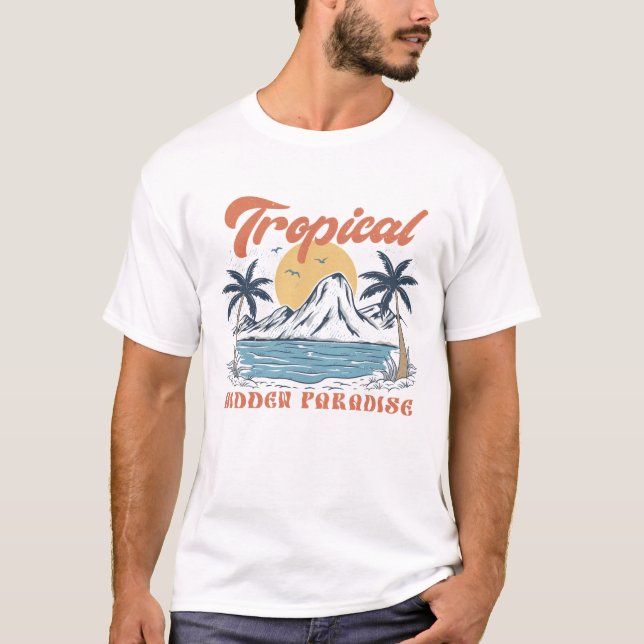 Tropical hidden paradise  T-Shirt (Front)