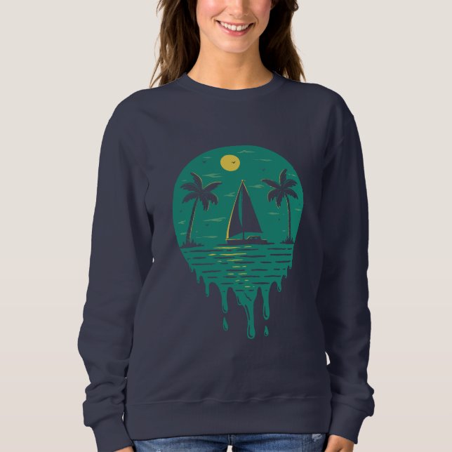 Tropical Holiday Sweatshirt (Front)