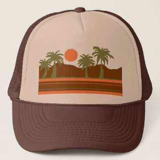 tropical horizon hat