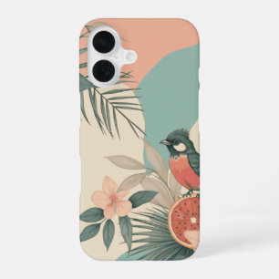 Tropical Humming Bird iPhone 16 Case