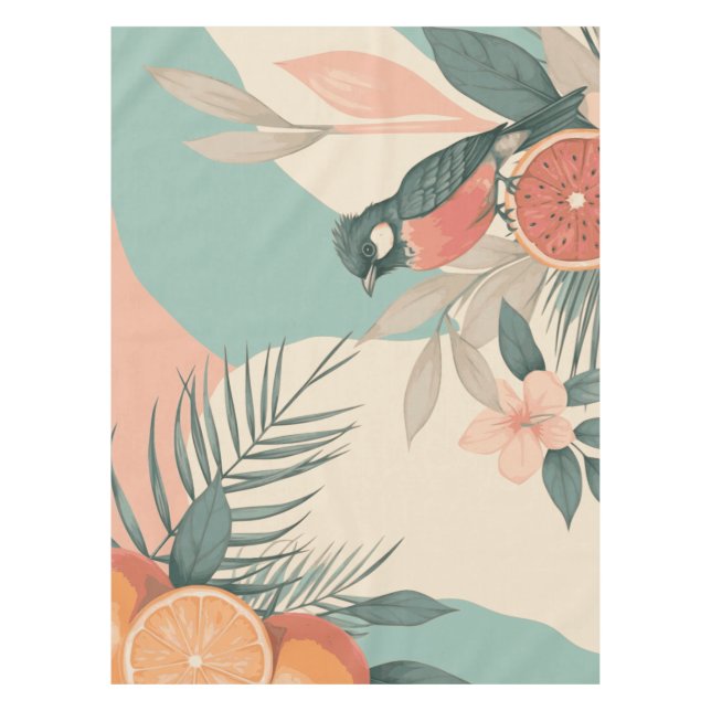 Tropical Humming Tablecloth (Front)