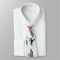Tropical Hummingbird Birds Orchid Flowers Tie