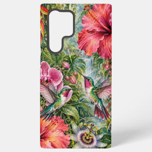 Tropical Hummingbird Phone Case