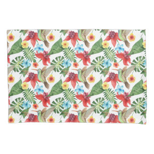 Tropical Hummingbird Pillowcase