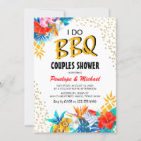 Tropical 'I DO BBQ' Couples Shower
