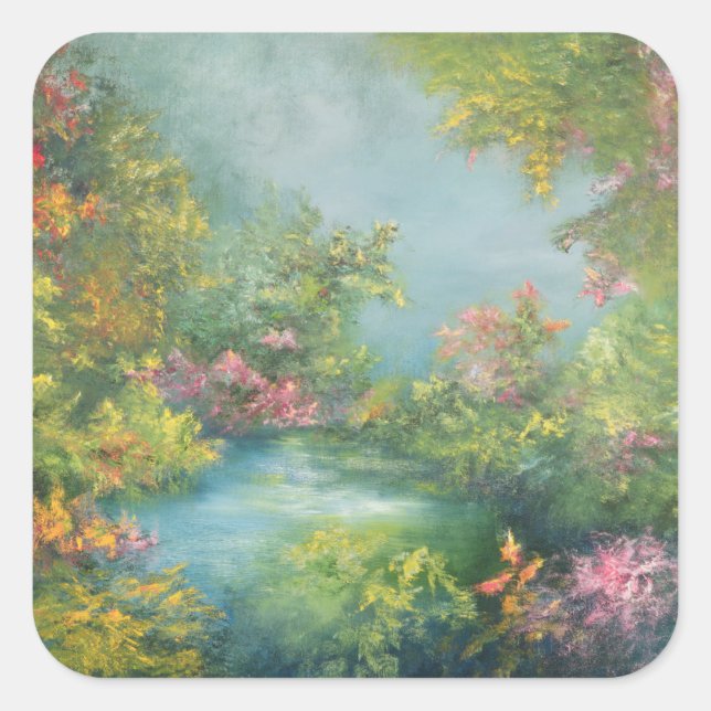 Tropical Impression 1993 Square Sticker (Front)