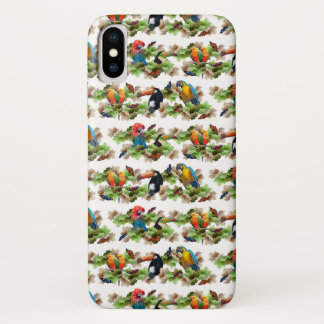 Tropical iPhone X Case (choose colour)