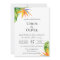 Tropical Island Botanical Wedding Invitation