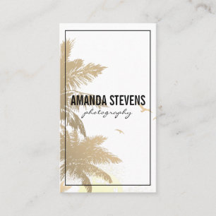 Tropical Island Business Card