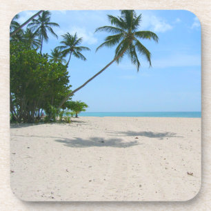 Tropical Island Cork Coasters