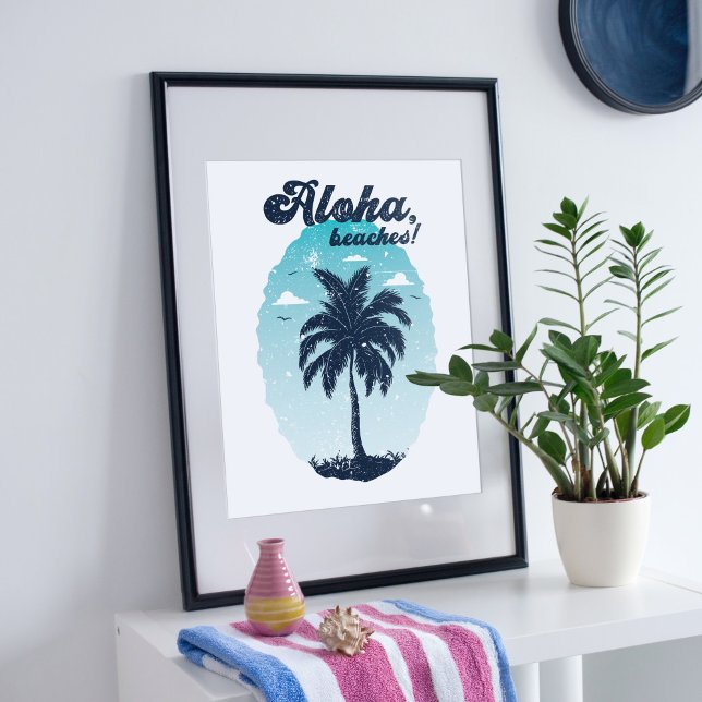 Tropical island design. poster (Creator Uploaded)