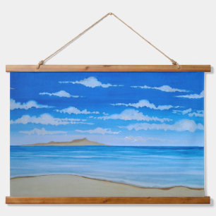 Tropical Island  Hanging Tapestry