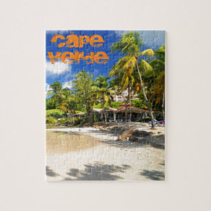Tropical island in Cape Verde Jigsaw Puzzle