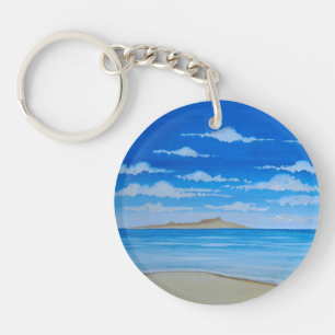 Tropical Island  Key Ring