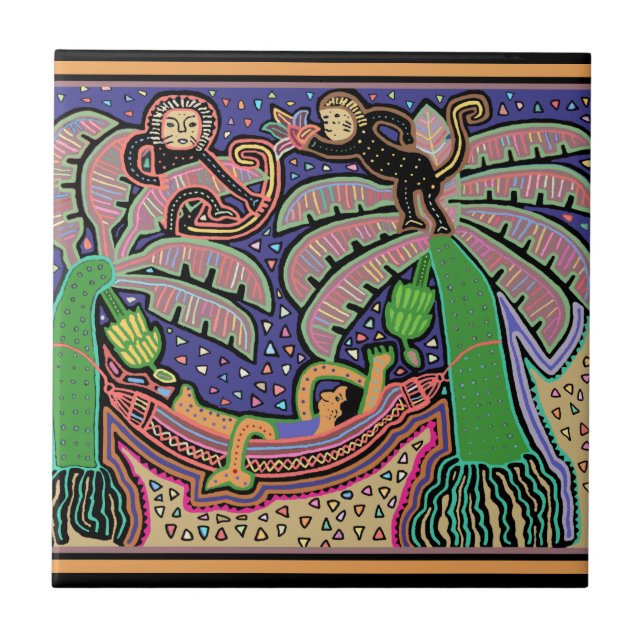 Tropical Island Living Tile (Front)