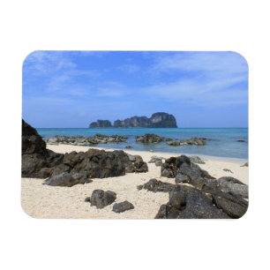 Tropical island magnet