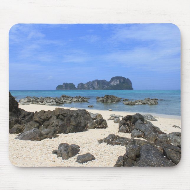 Tropical island mouse mat (Front)