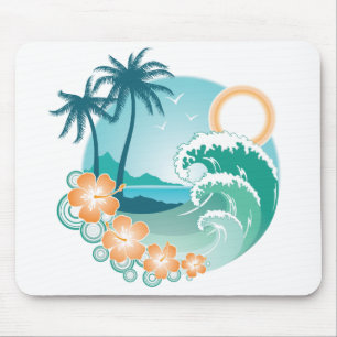 Tropical Island Mouse Mat