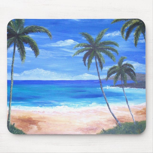 Tropical Island Mouse Mat (Front)