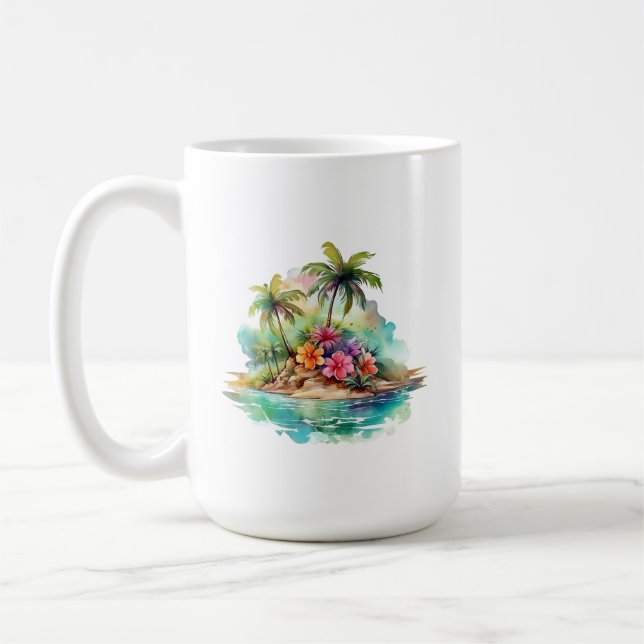 Tropical Island Mug (Left)