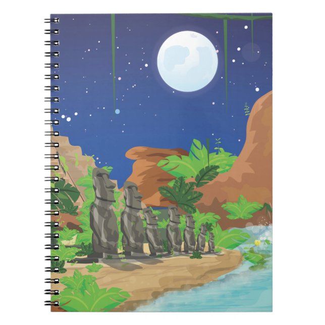 Tropical island notebook (Front)