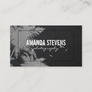 Tropical Island   Photography Business Card